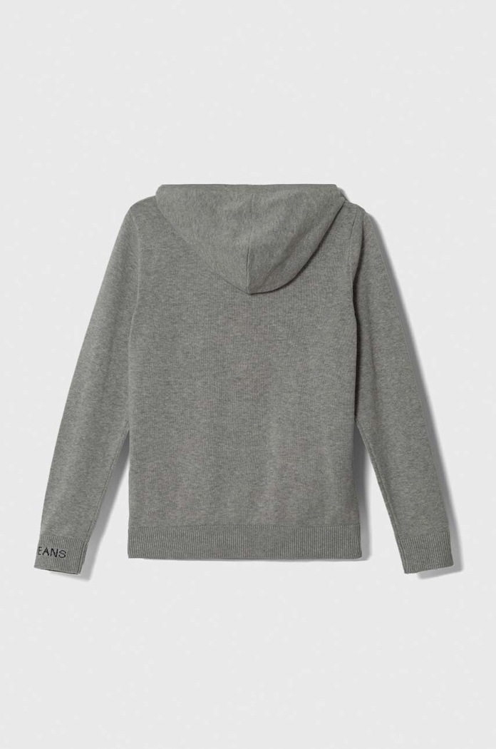 Pepe Jeans bluza bawełniana dziecięca PB701207 szary AW23