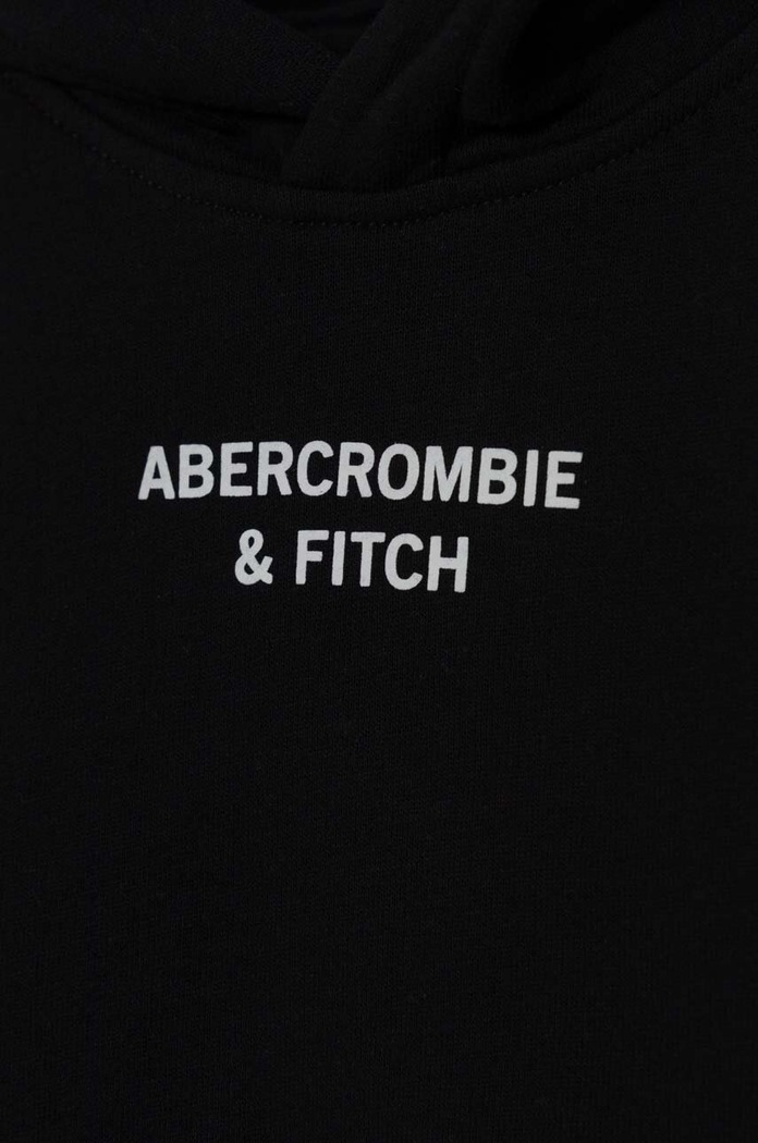 CHLAPEC Dětská mikina Abercrombie & Fitch KI222.3147 černá