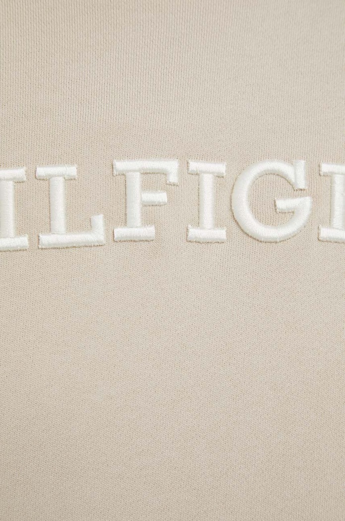 Tommy Hilfiger bluza bawełniana WW0WW38860 beżowy
