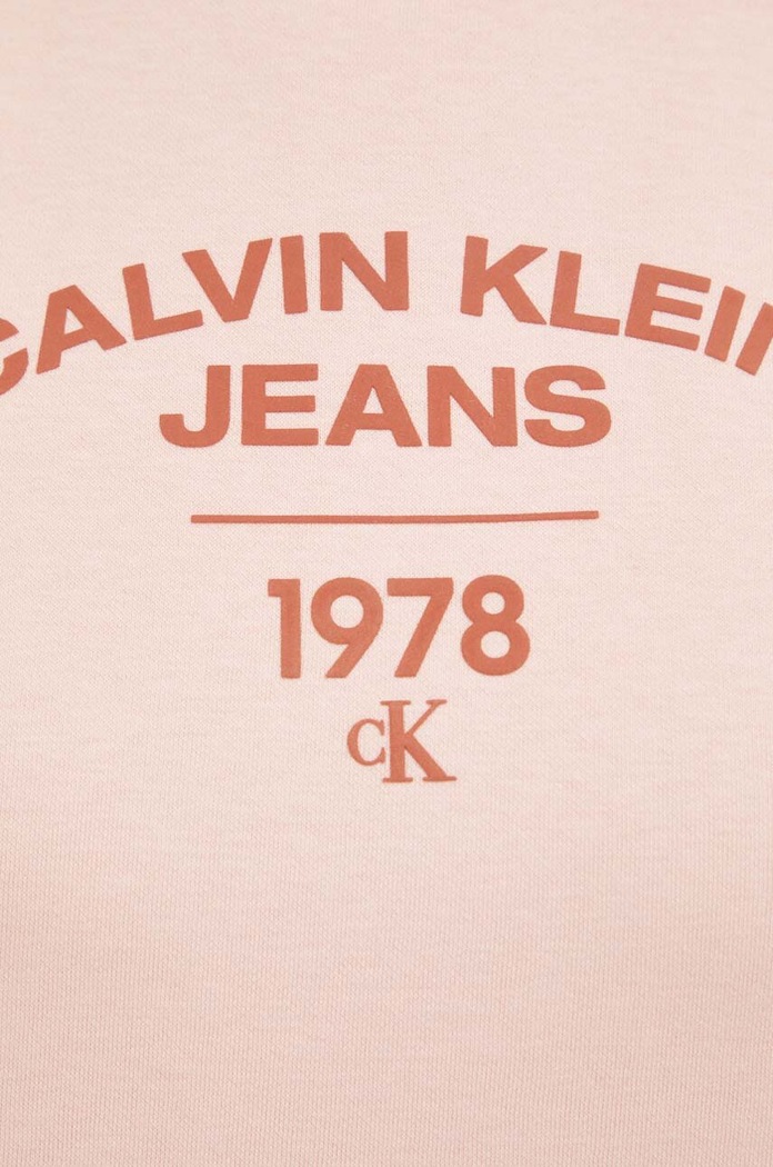 Pulover Calvin Klein Jeans J20J221334 roza