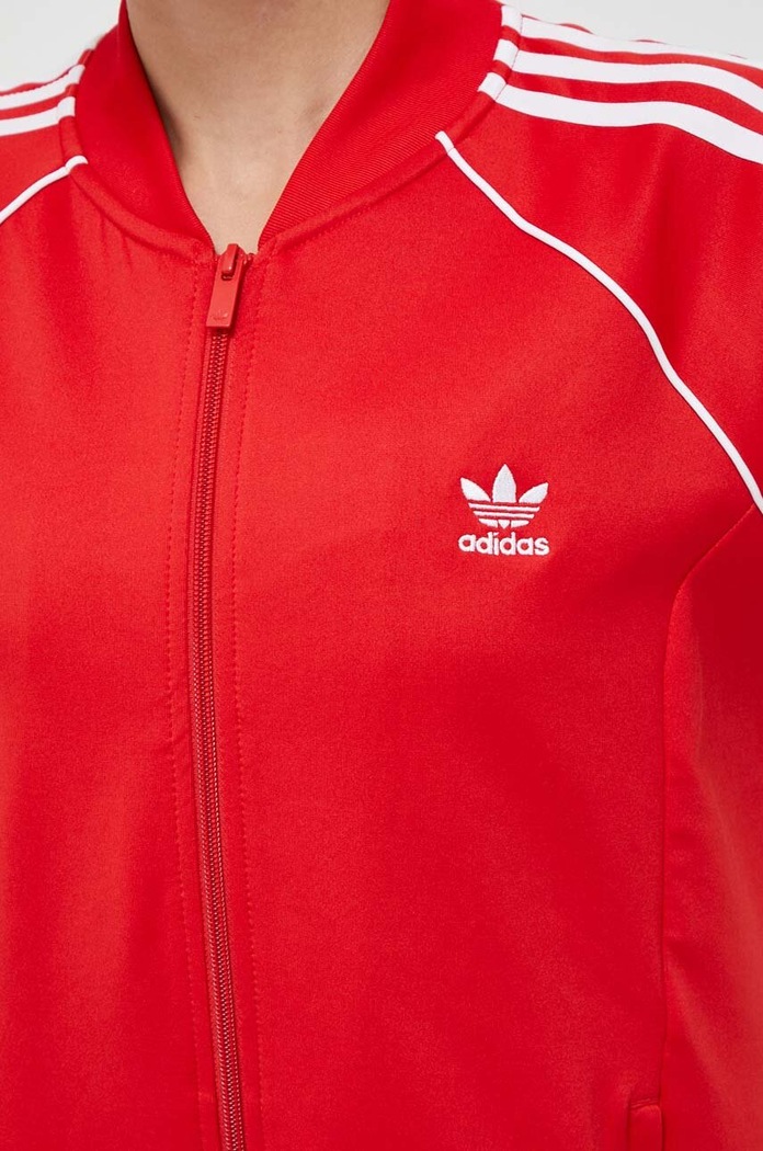 Μπλούζα adidas OriginalsAdicolor Classics SST IK4032 κόκκινο