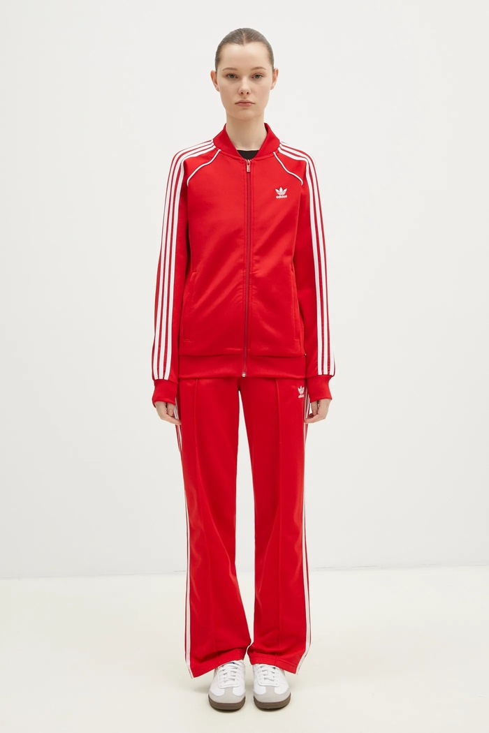 Mikina adidas Originals Adicolor Classics SST IK4032 červená