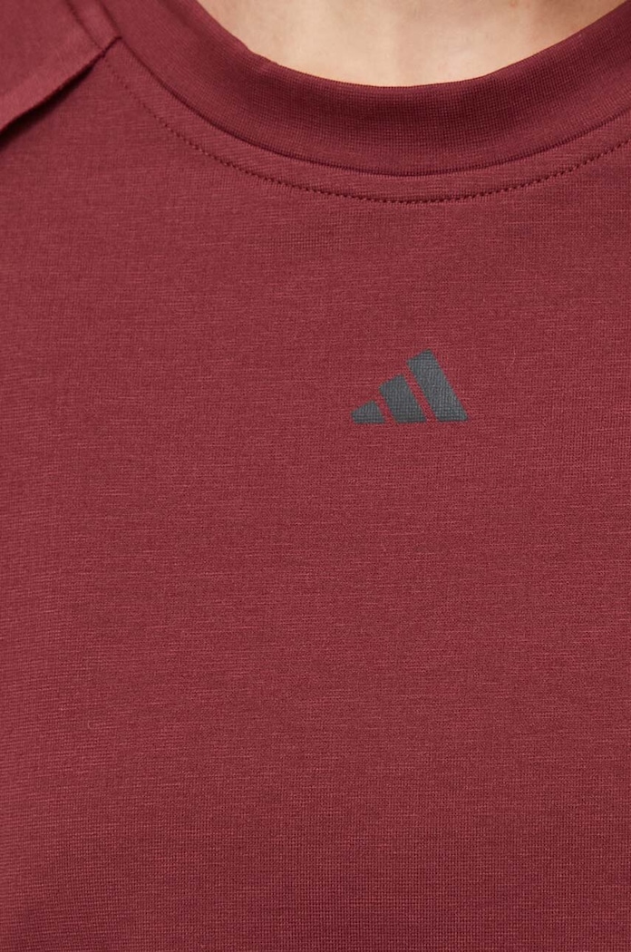 Pulover za vadbo adidas Performance Power IK6887 bordo