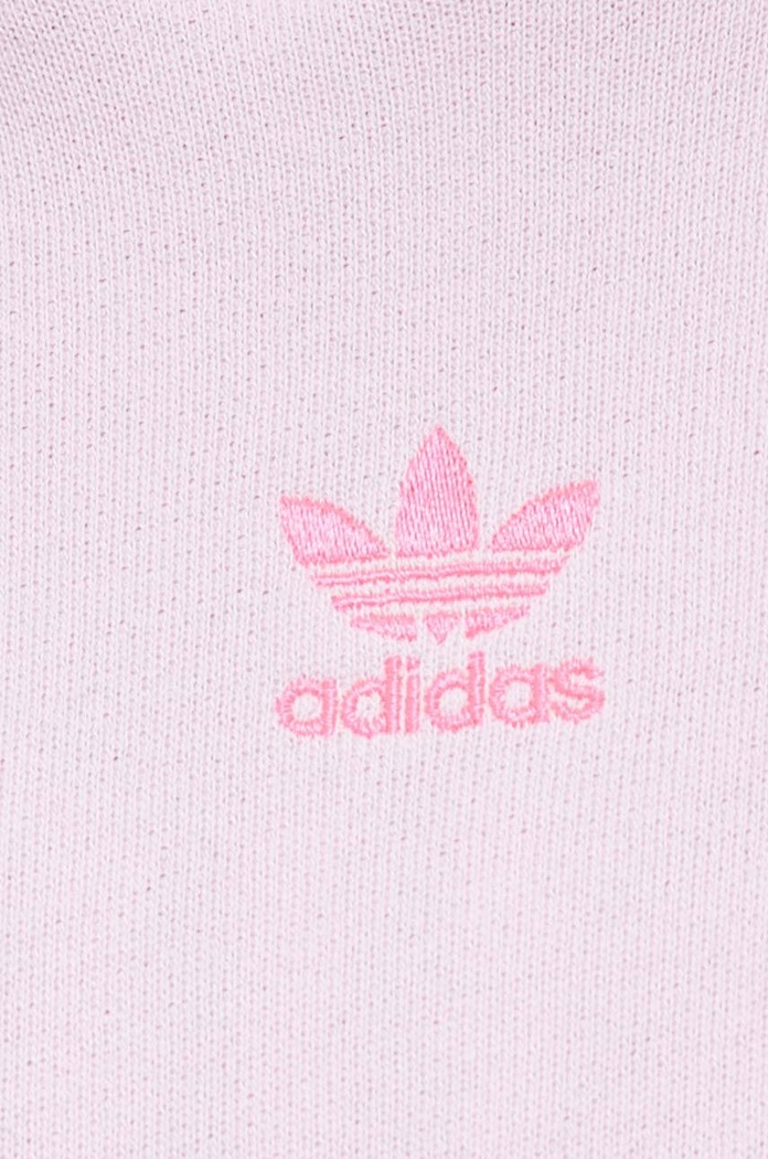 Bavlněná mikina adidas Originals fialová IJ9761