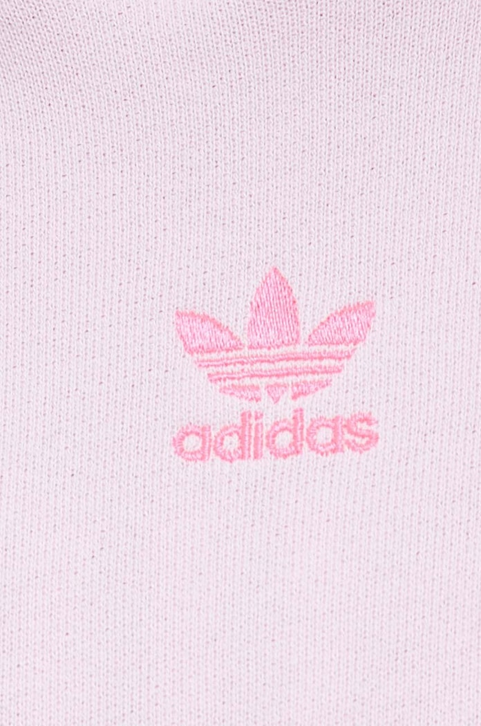 Bavlněná mikina adidas Originals fialová IJ9761