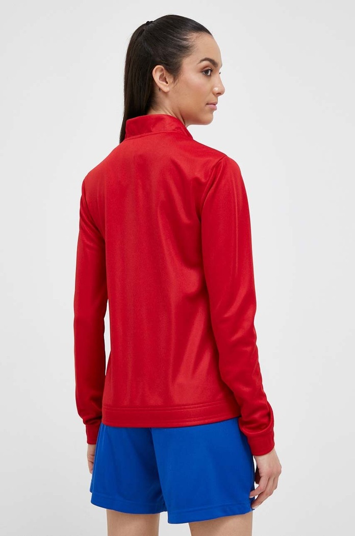 Oblečení Tréninková mikina adidas Performance Entrada 22 H57562 červená