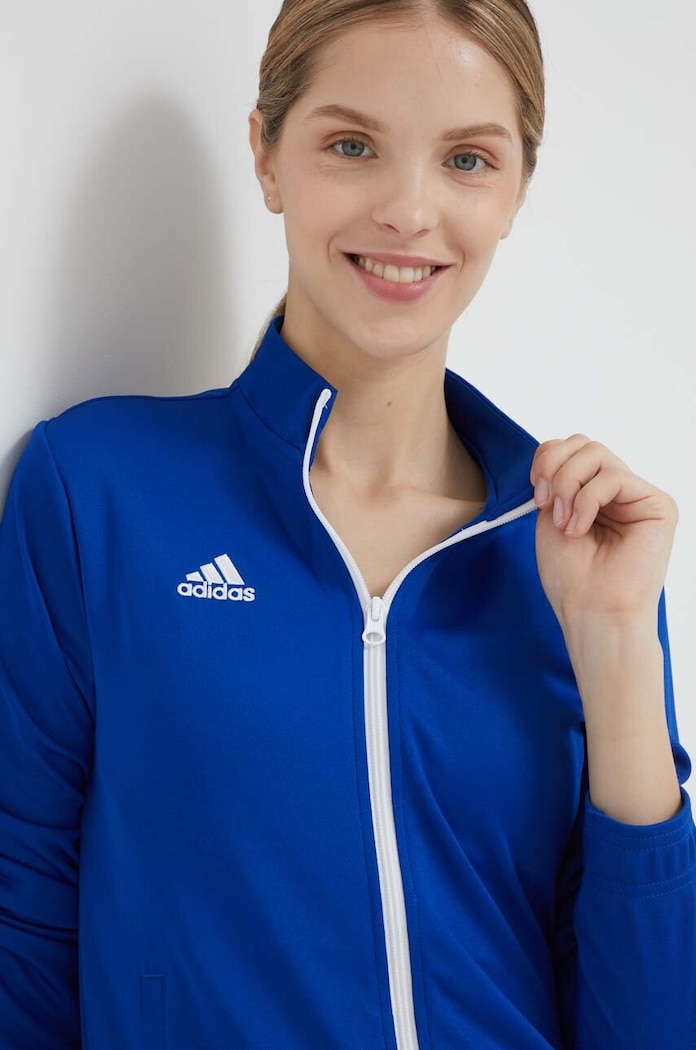 Tréninková mikina adidas Performance Entrada 22 modrá HG6293