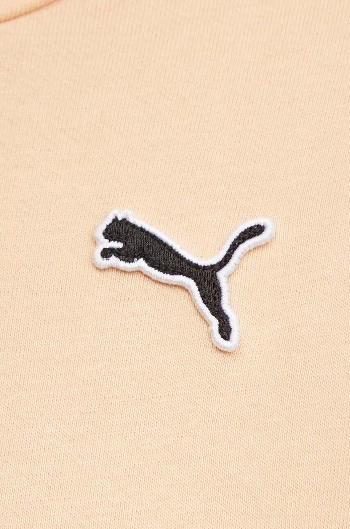 Bombažen pulover Puma 675988 oranžna