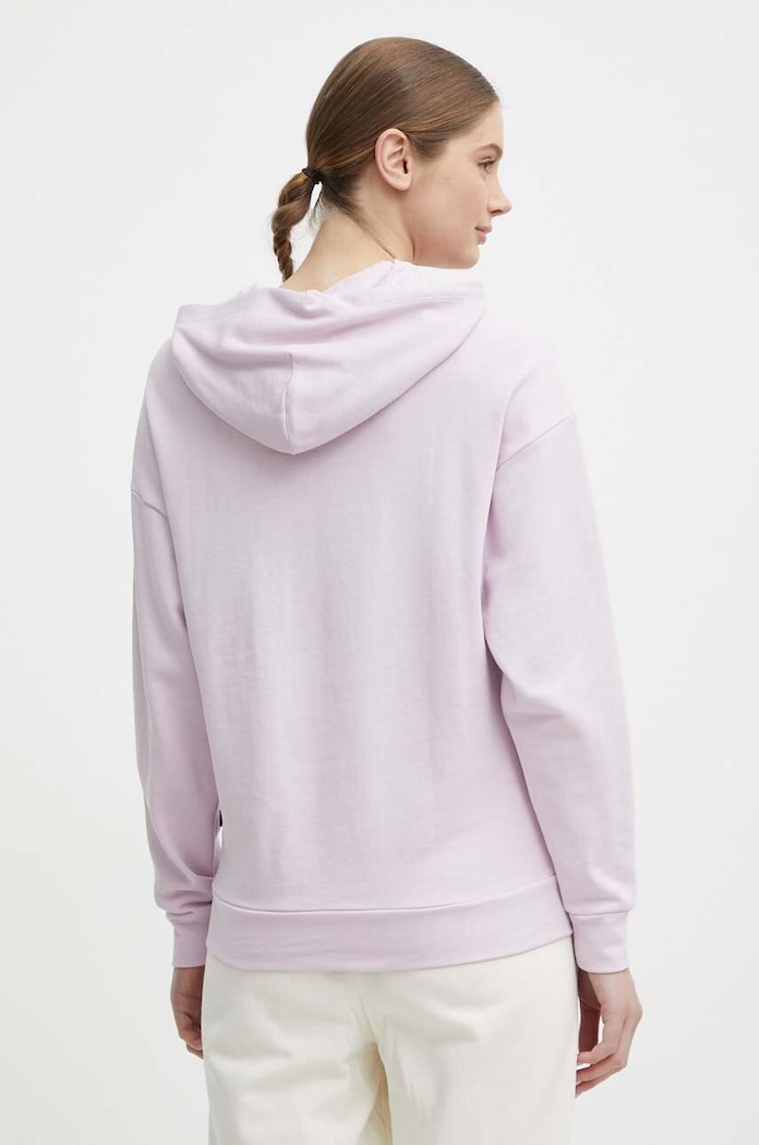 Odzież Puma bluza bawełniana BETTER ESSENTIALS 675988 fioletowy