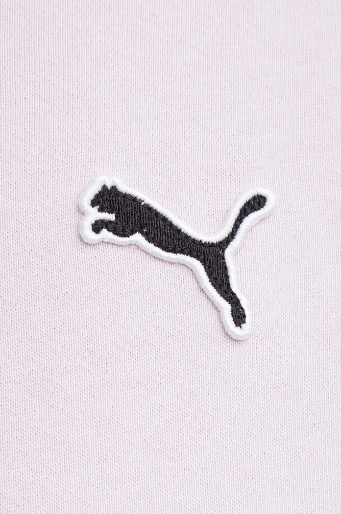 Puma bluza bawełniana BETTER ESSENTIALS 675988 fioletowy