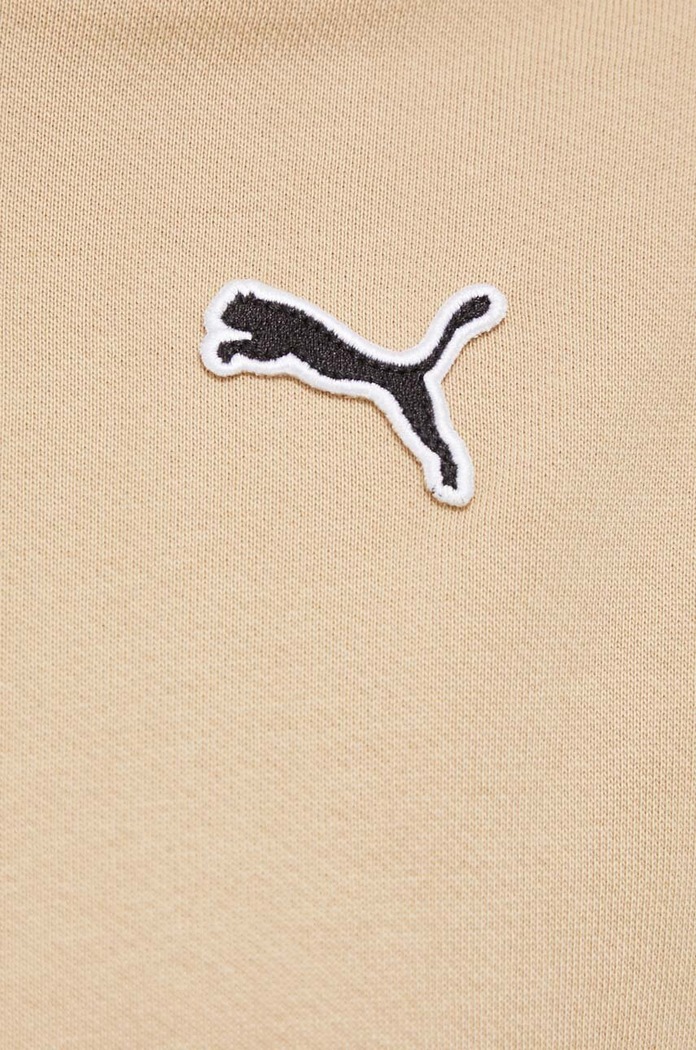 Pamučna dukserica Puma BETTER ESSENTIALS 675988 bež