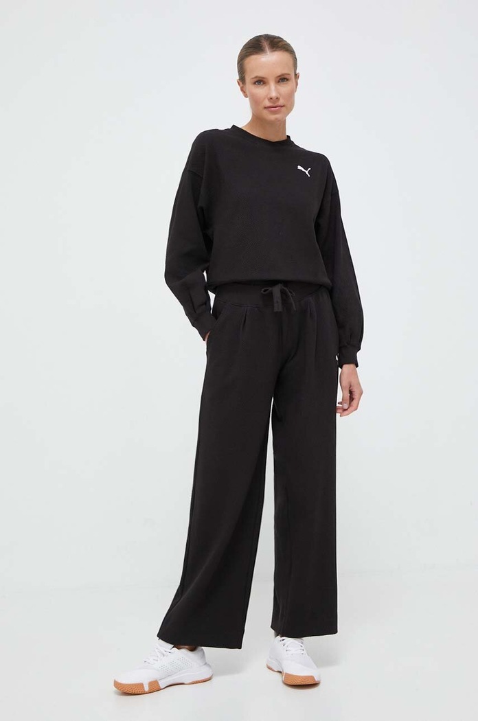 Puma Bluza 676004 czarny AW23