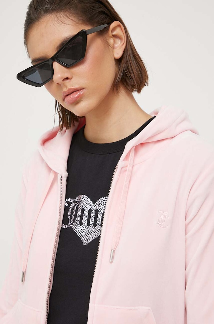 Dukserica Juicy Couture Robertson roza JCAP176.121