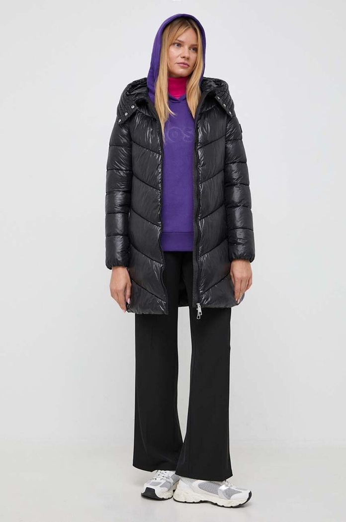 BOSS Orange bluza bawełniana BOSS ORANGE 50501150 fioletowy AW23