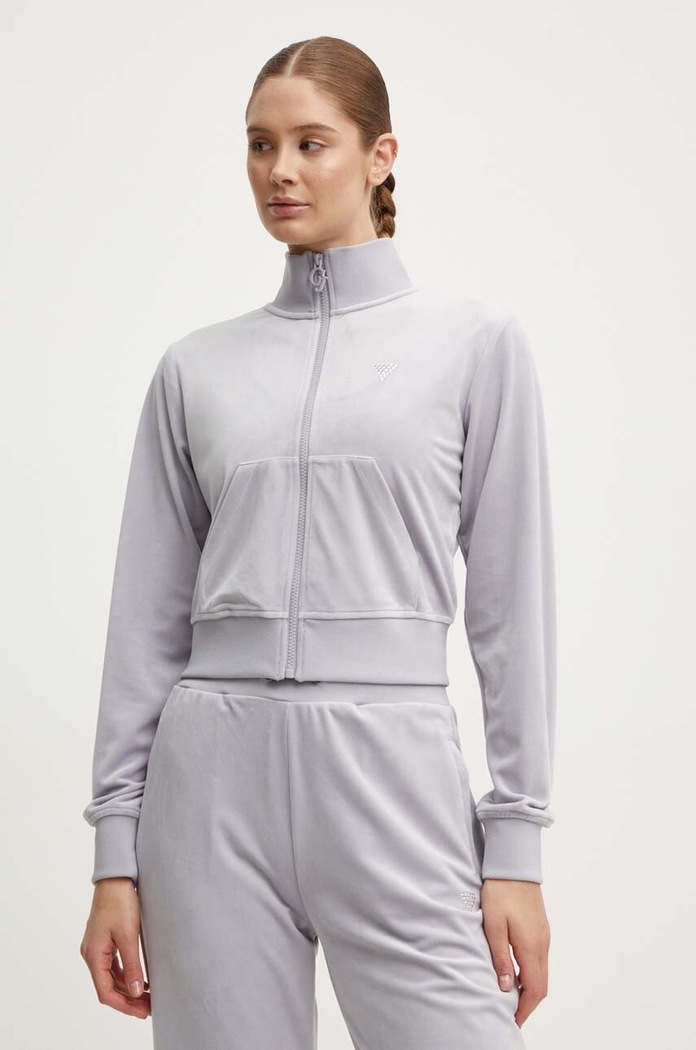 Guess Bluza fioletowy V3BQ22.KBXI2