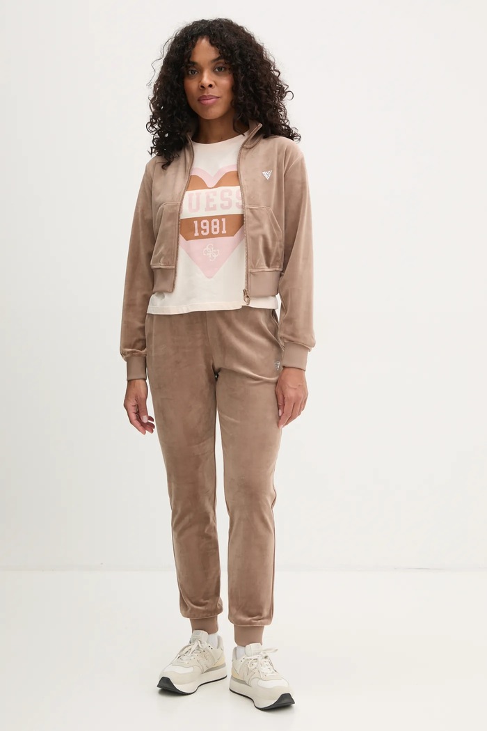Guess bluza V3BQ22.KBXI2 beżowy SS25
