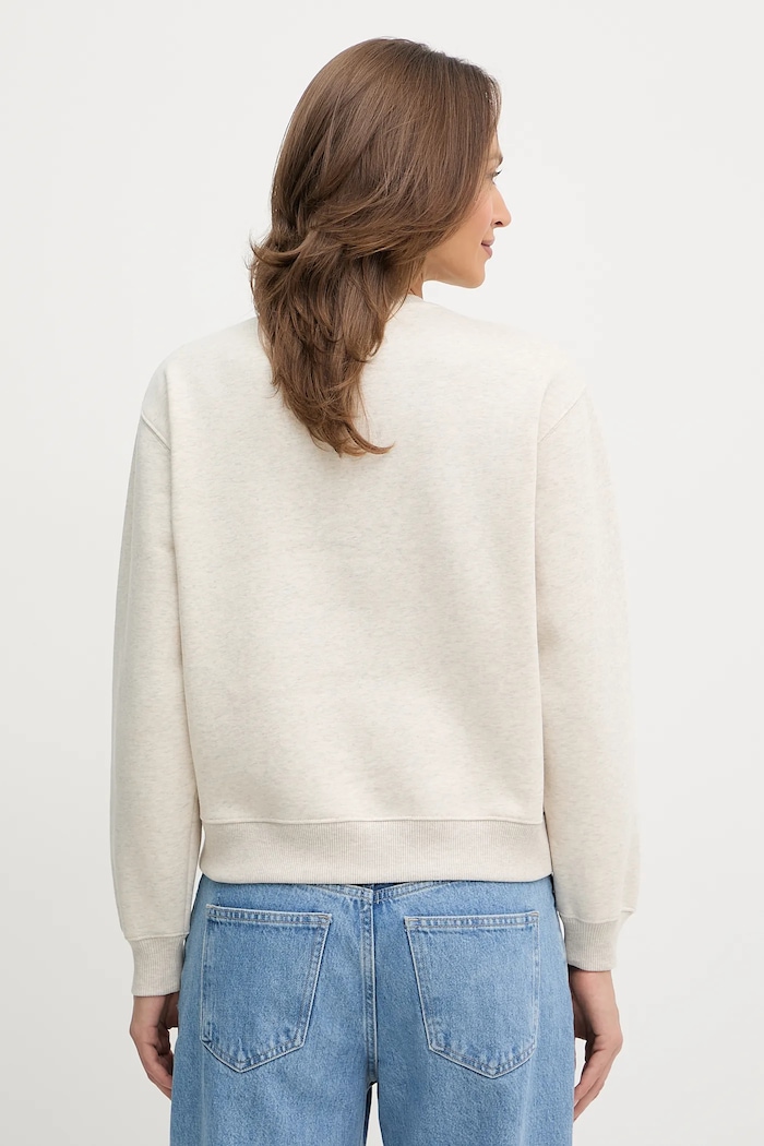 Mikina Tommy Hilfiger WW0WW39791 béžová AW25