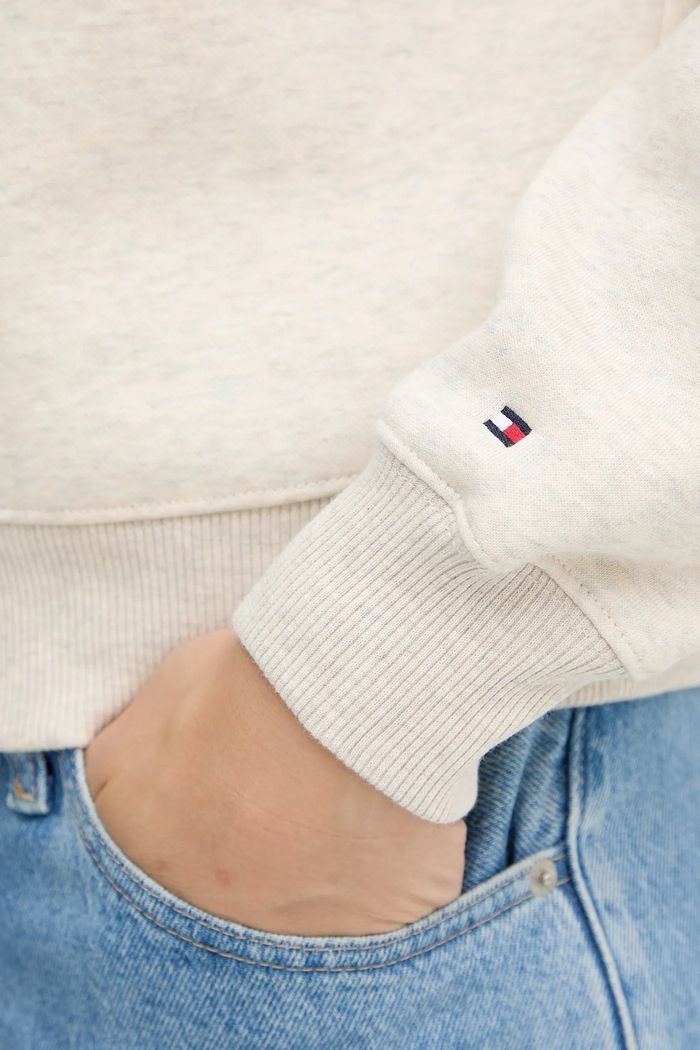 Mikina Tommy Hilfiger béžová WW0WW39791