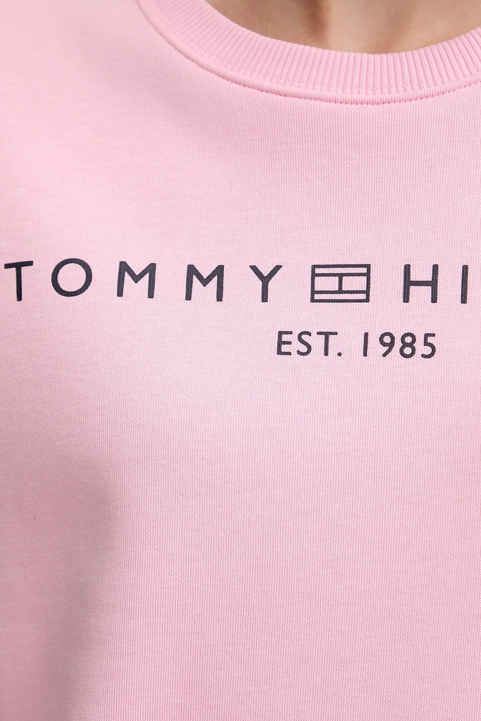 Mikina Tommy Hilfiger Tommy Hilfiger WW0WW39791 růžová