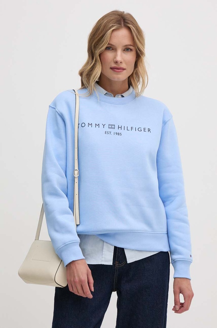 Tommy Hilfiger bluza niebieski WW0WW39791