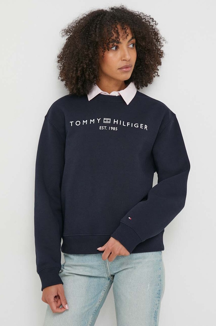 Tommy Hilfiger bluza pozostałe granatowy WW0WW39791