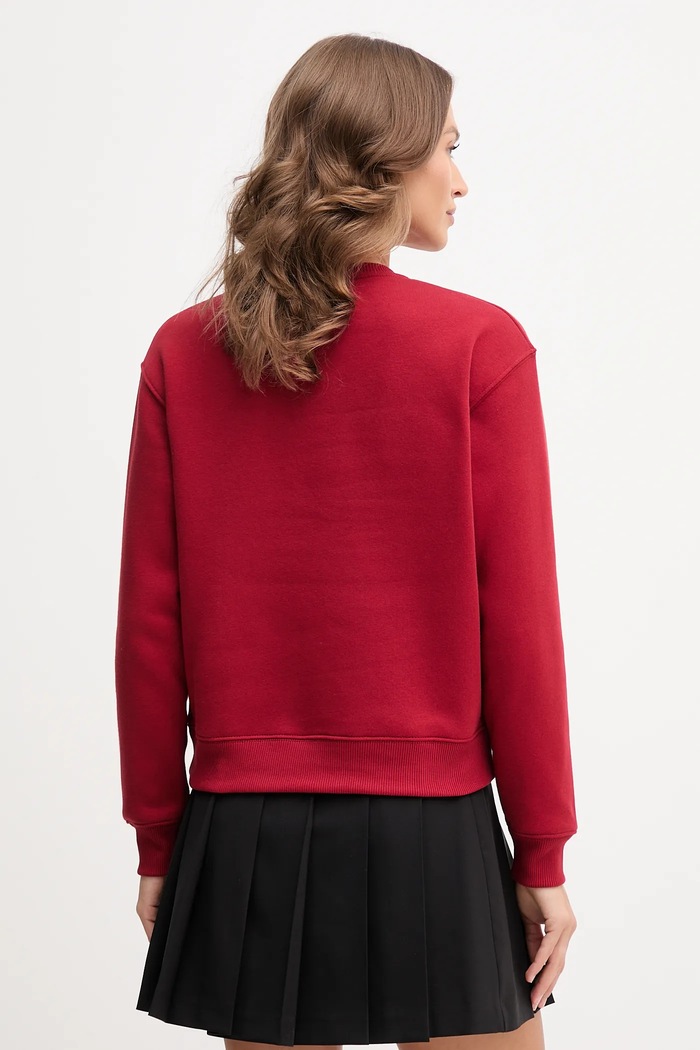 Îmbrăcăminte Tommy Hilfiger bluză WW0WW39791 burgundia