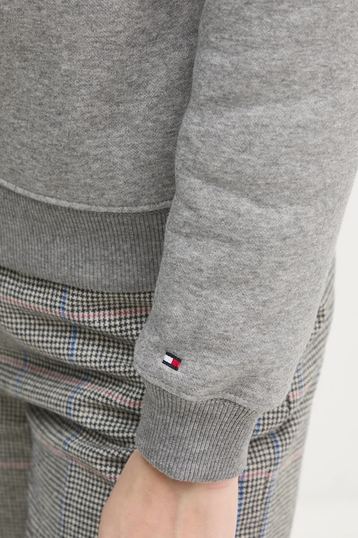 Суичър Tommy Hilfiger WW0WW39791 сив