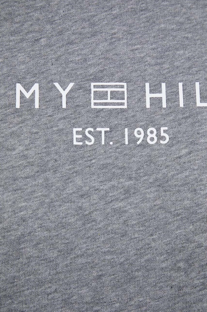 Mikina Tommy Hilfiger WW0WW39791 šedá