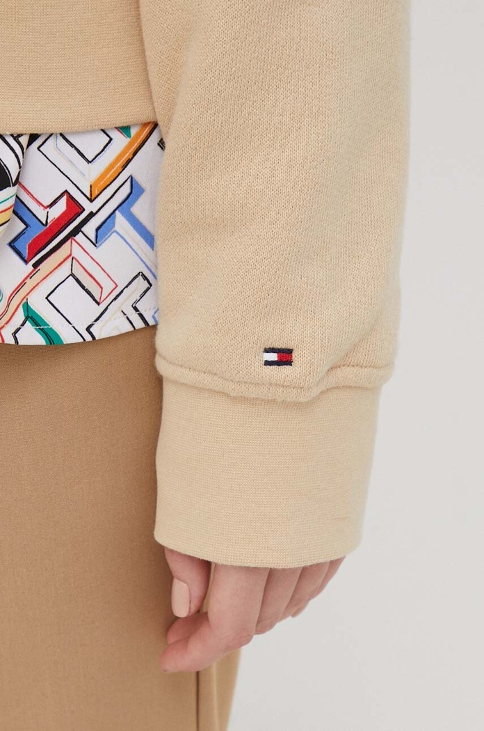 Tommy Hilfiger bluza WW0WW40274 beżowy