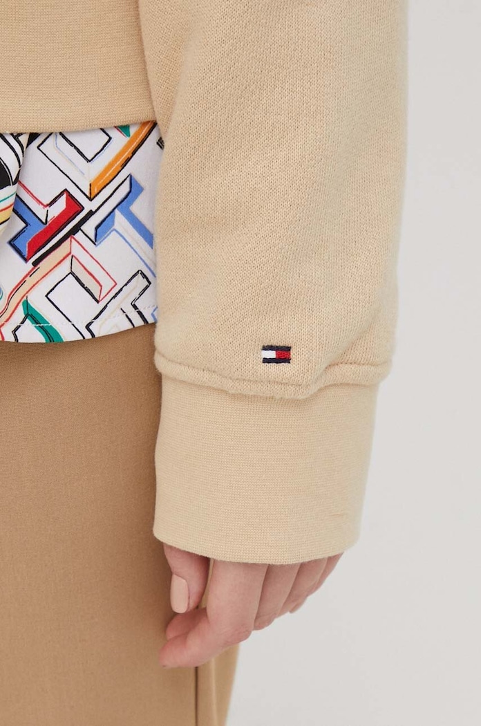 Tommy Hilfiger bluza WW0WW40274 beżowy