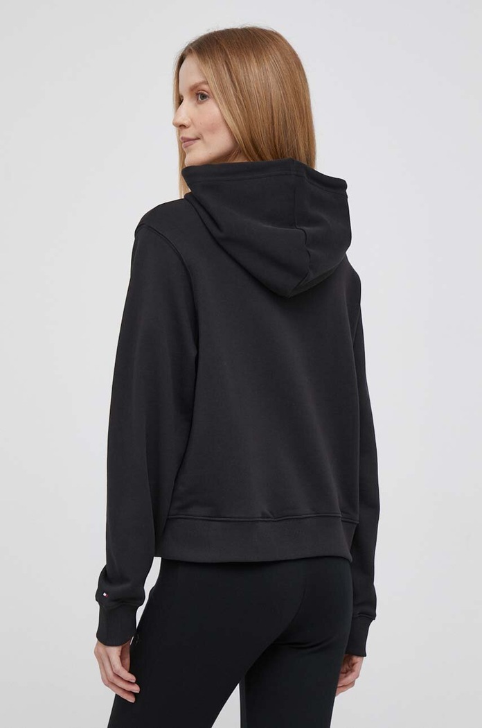 Oblečení Bavlněná mikina Tommy Hilfiger WW0WW40296 černá