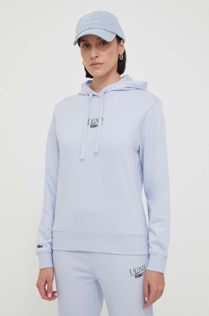 Μπλούζα Lacoste με κουκούλα μπλε SF0884