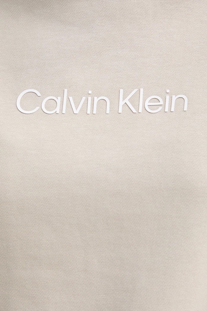 Bavlnená mikina Calvin Klein K20K205450 béžová