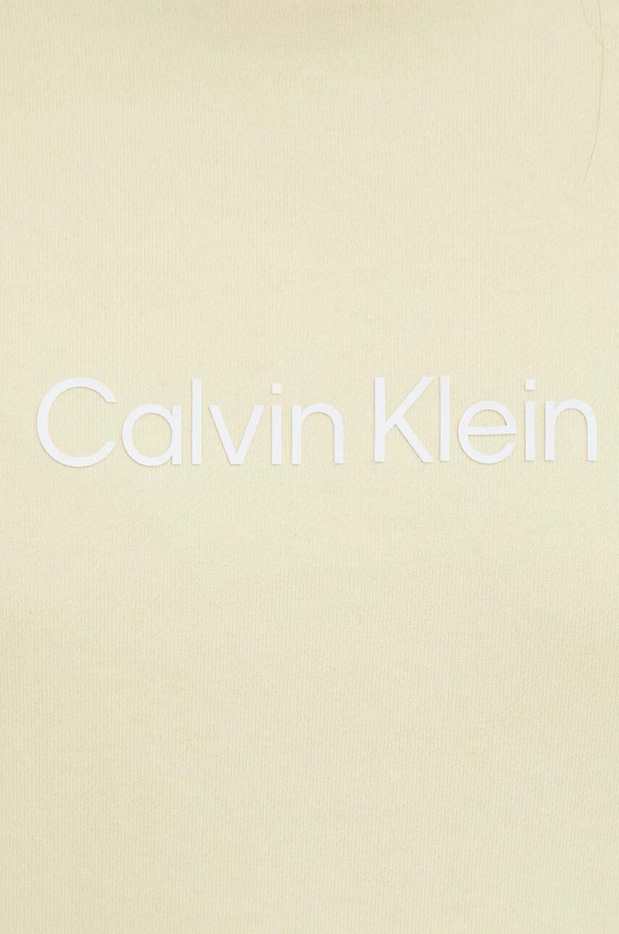 Calvin Klein bluza bawełniana K20K205450 żółty