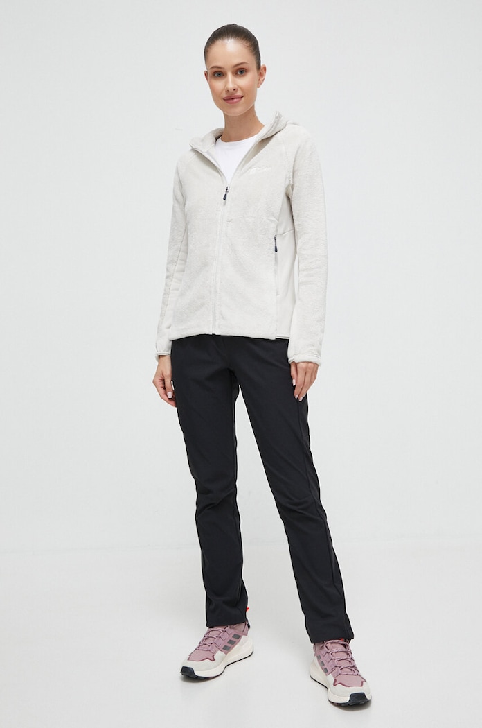Αθλητική μπλούζα Jack Wolfskin Rotwand 1710742 γκρί AW23