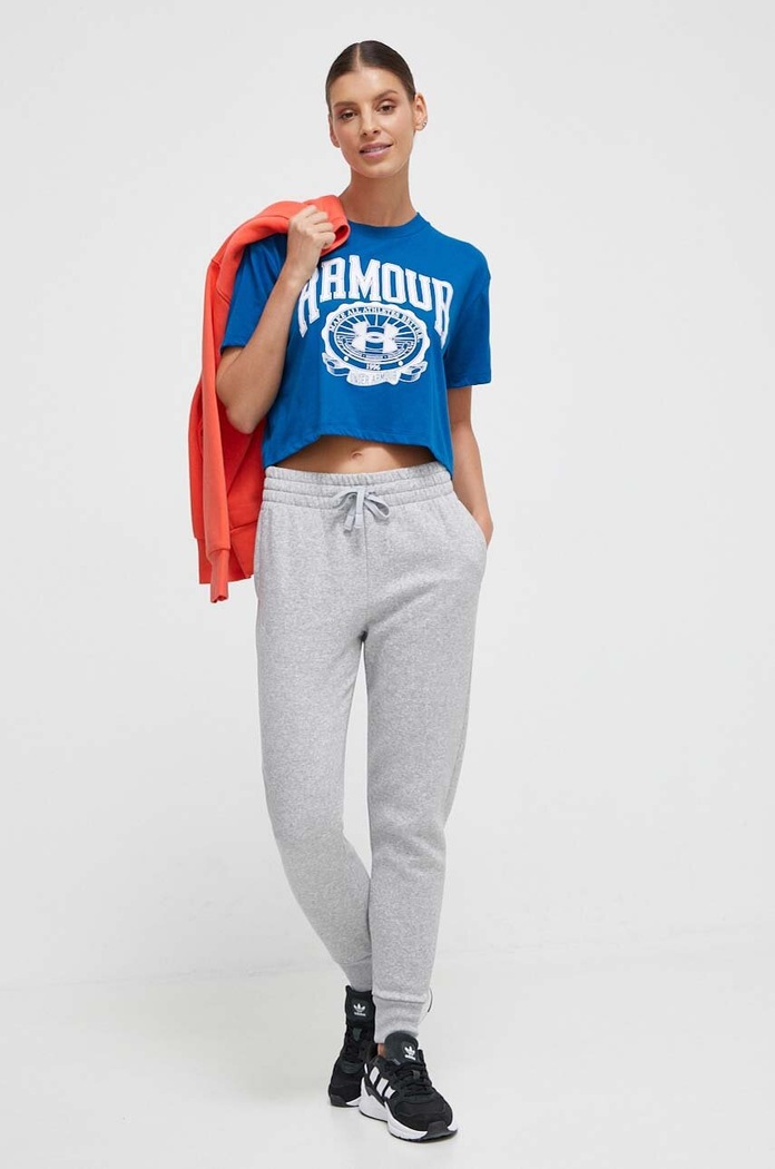 Mikina Under Armour 1379475 oranžová AW25