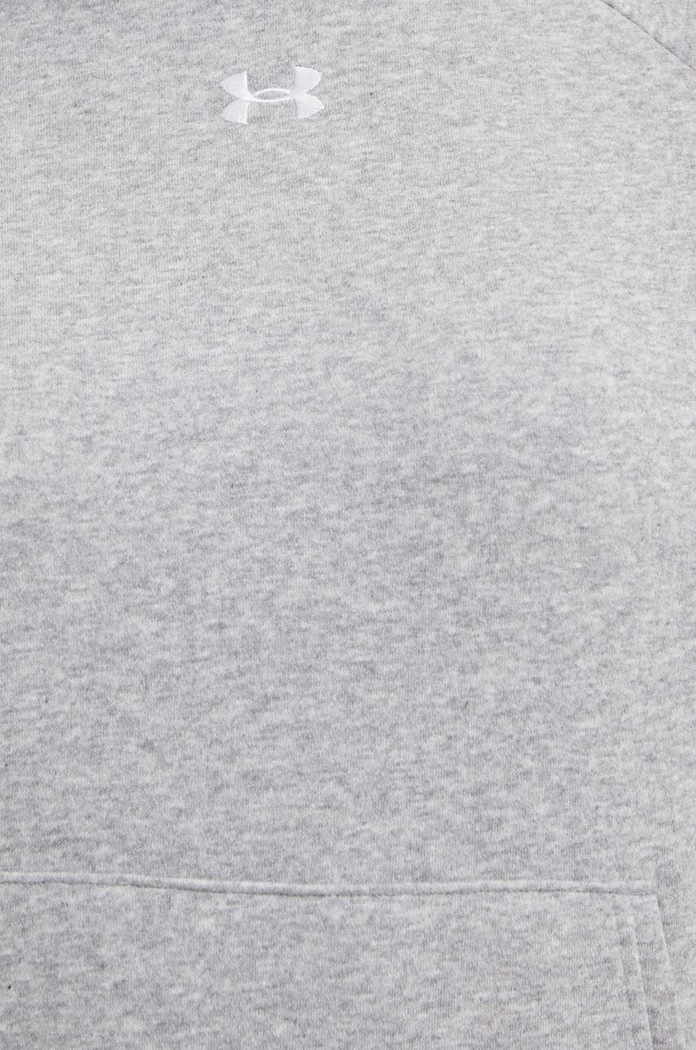 Under Armour mikina s kapucí dámská s bavlnou UA Rival Fleece 1379500 šedá