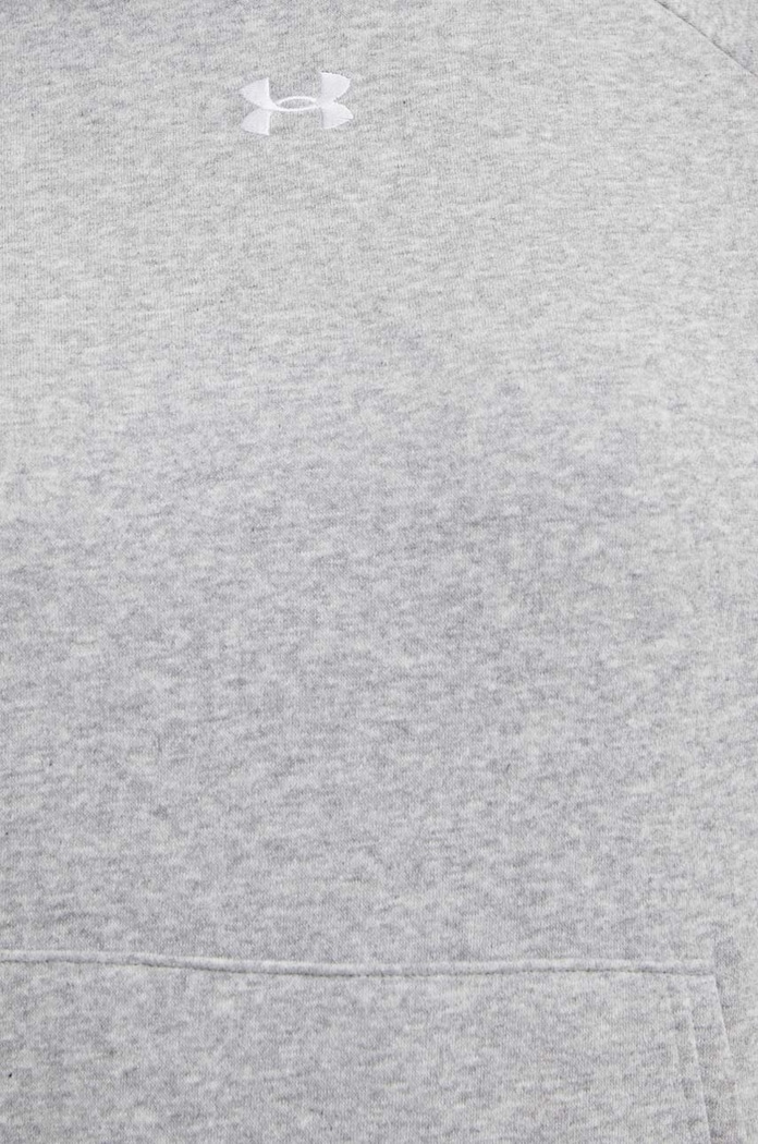 Under Armour mikina s kapucí dámská s bavlnou UA Rival Fleece 1379500 šedá