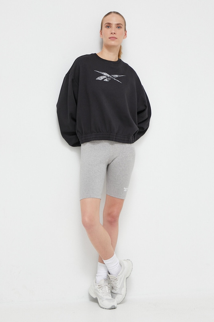 Μπλούζα Reebok MODERN SAFARI 100034754 μαύρο AW23