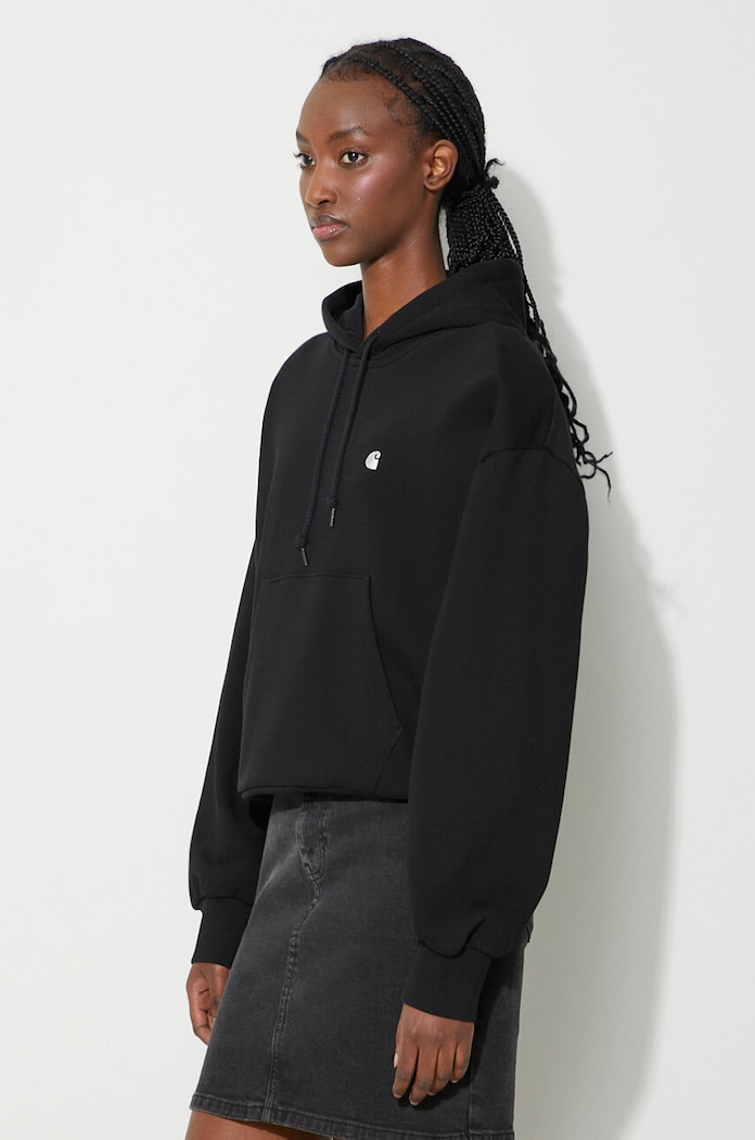 Carhartt WIP cotton sweatshirt black I032644.0M4XX
