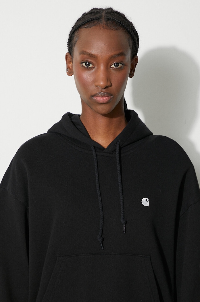 Carhartt WIP cotton sweatshirt I032644.0M4XX black