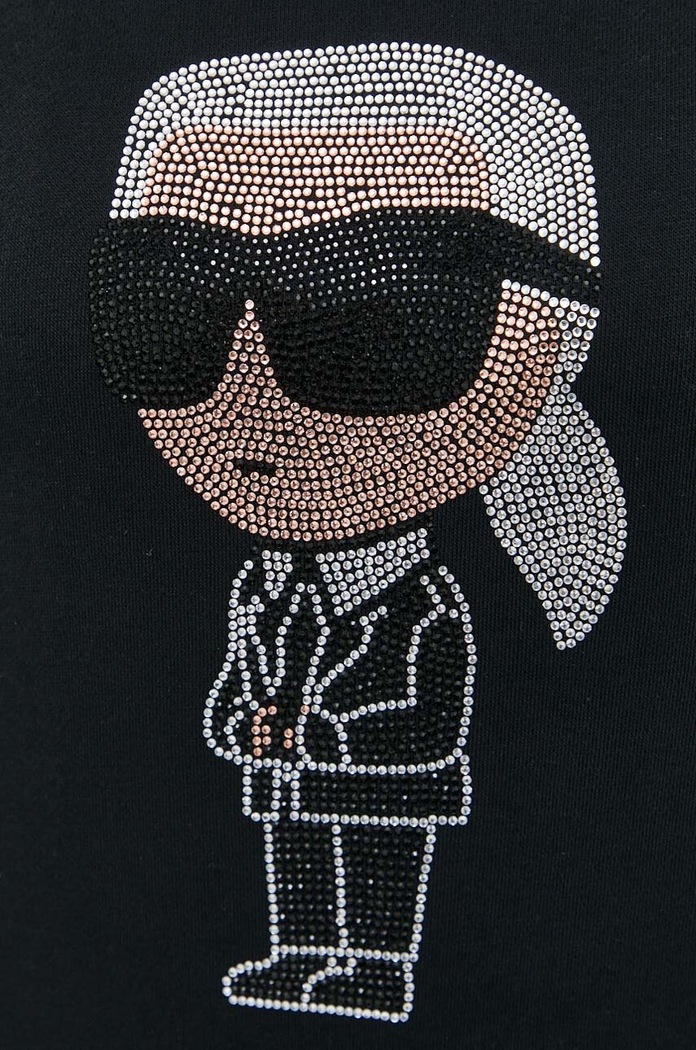 Mikina Karl Lagerfeld 235W1870 černá