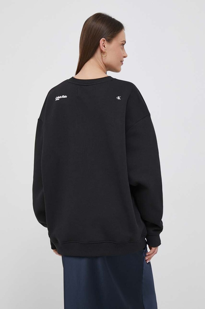 Odzież Calvin Klein Jeans bluza J20J221940 czarny