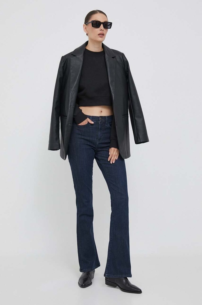 Calvin Klein Jeans bluza J20J222227 negru AW23