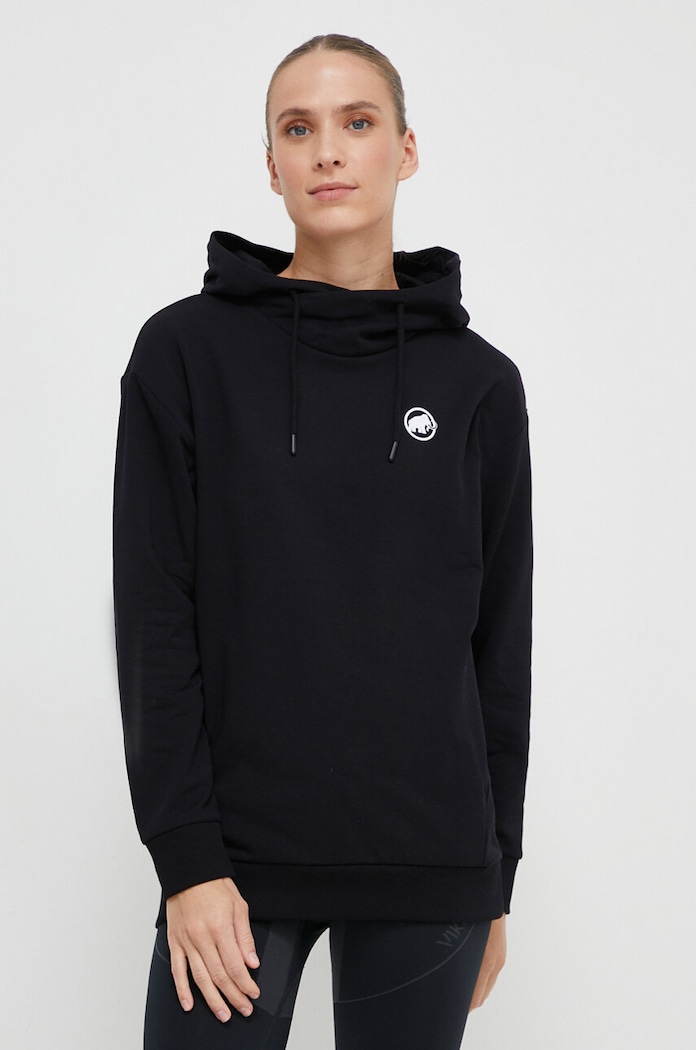 Tepláková mikina Mammut ML Hoody Original s kapucí černá 1014.05330