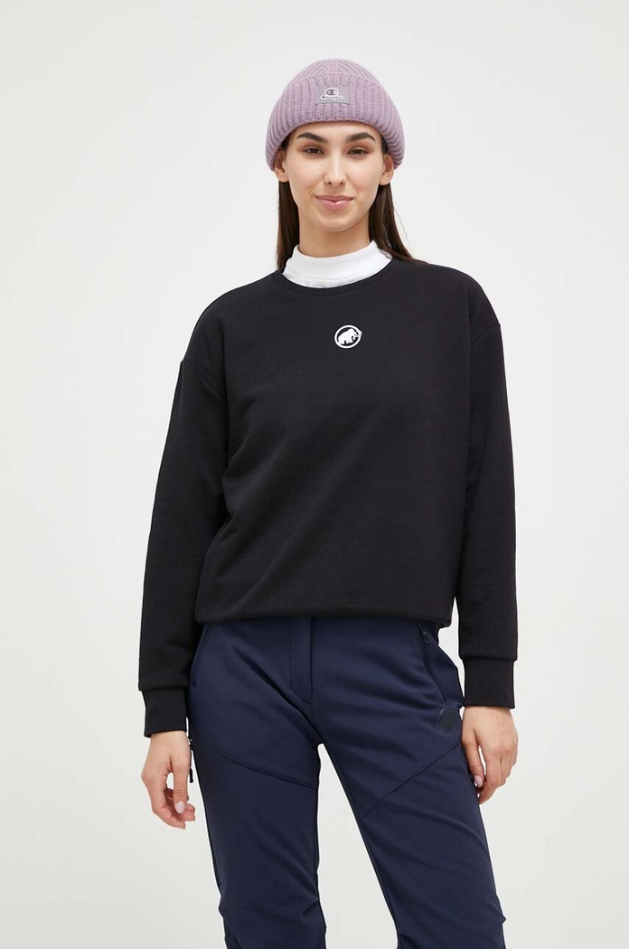 Pulover od trenirke Mammut Core 1014.04071 črna