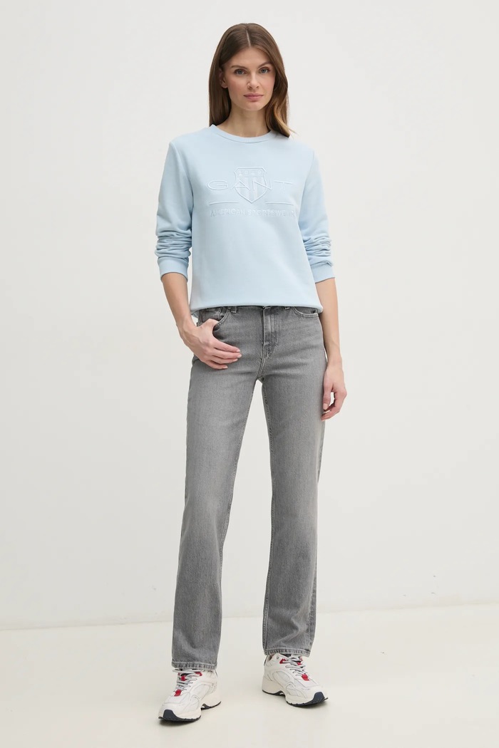 Gant Bluza 4200663 albastru SS25