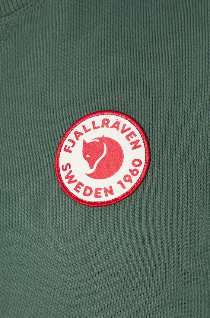 Pamučna dukserica Fjallraven 1960 Logo Badge Sweater F87230.679