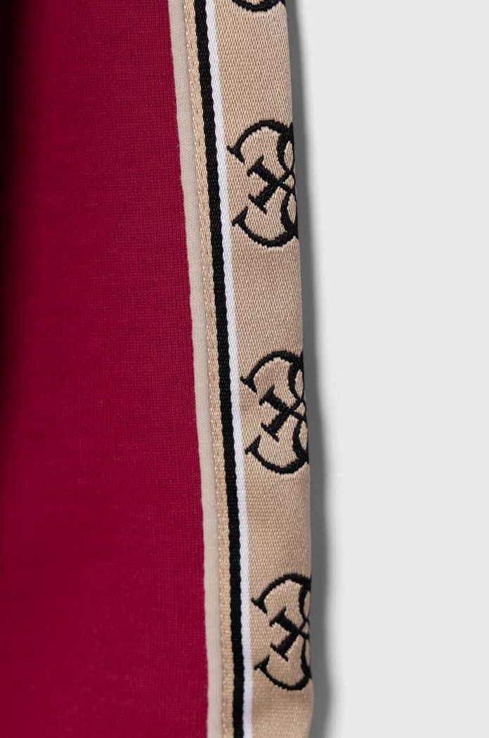DÍVKA Dětská mikina Guess J2YQ06.KB3P2.9BYX burgundské