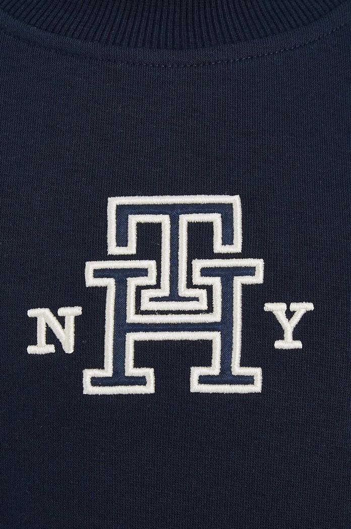 DÍVKA Dětská mikina Tommy Hilfiger KG0KG07372.74.122.9BYX námořnická modř